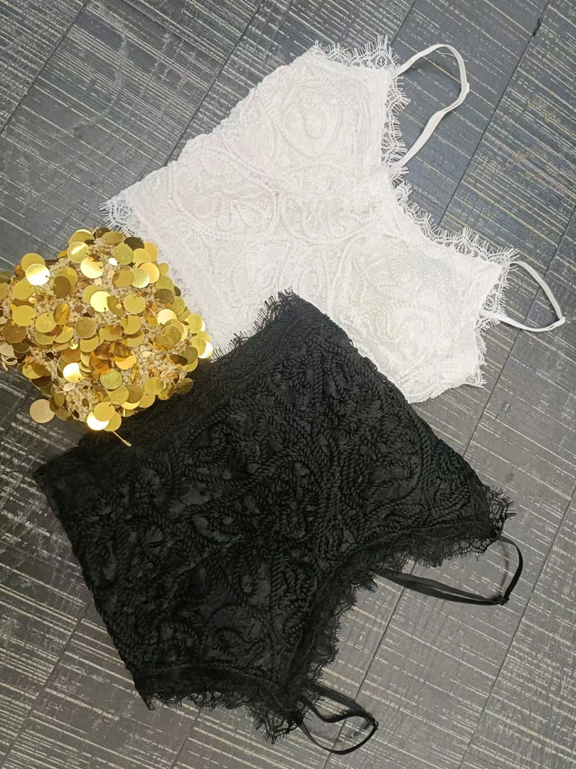 大气元（百搭款）复古性感蕾丝吊带