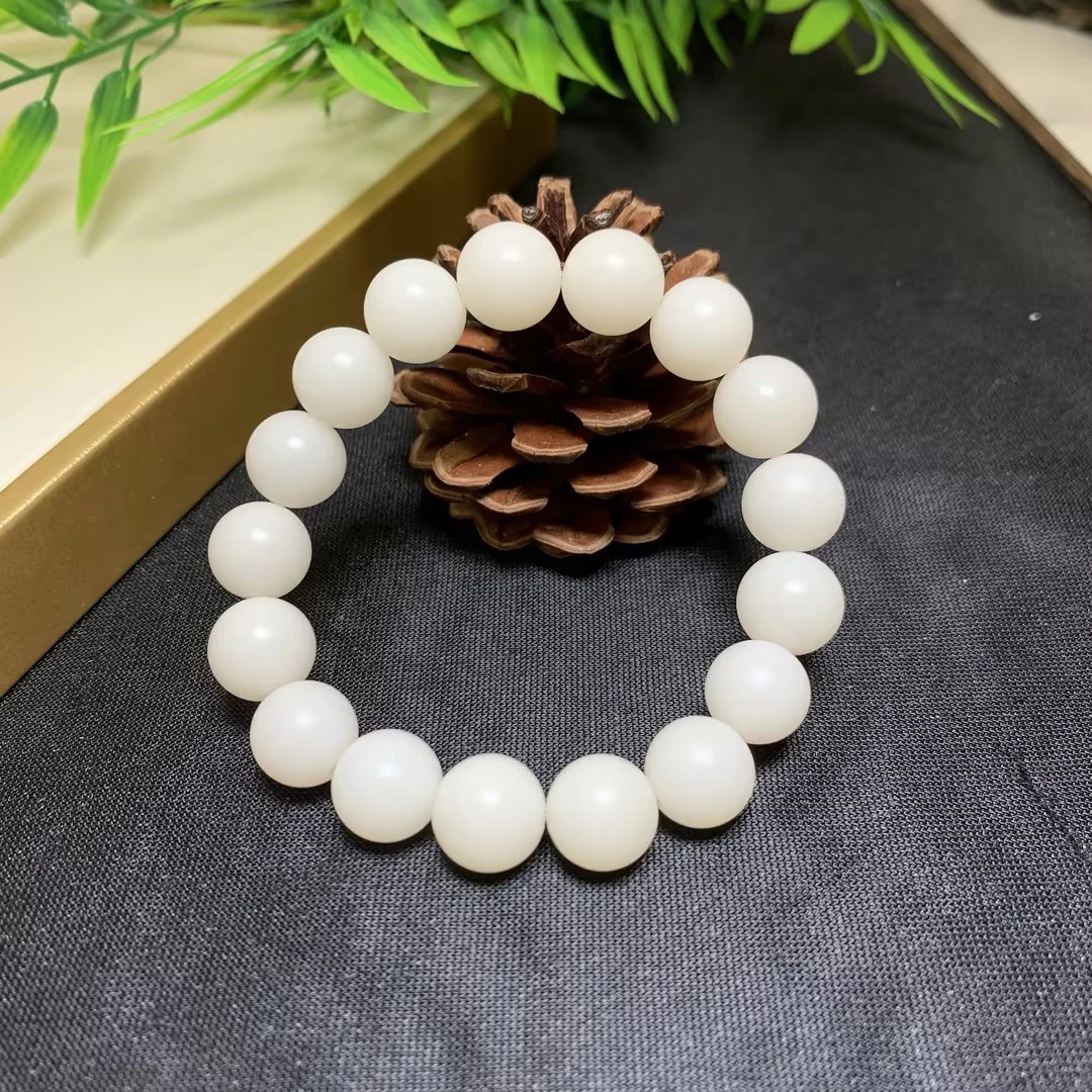 非金属木质手链 玉美人菲菲*木质手串圆珠约12mm