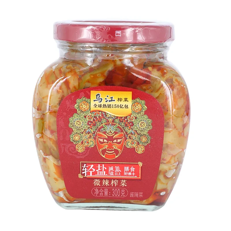 乌江 微辣榨菜丝 300g/瓶
