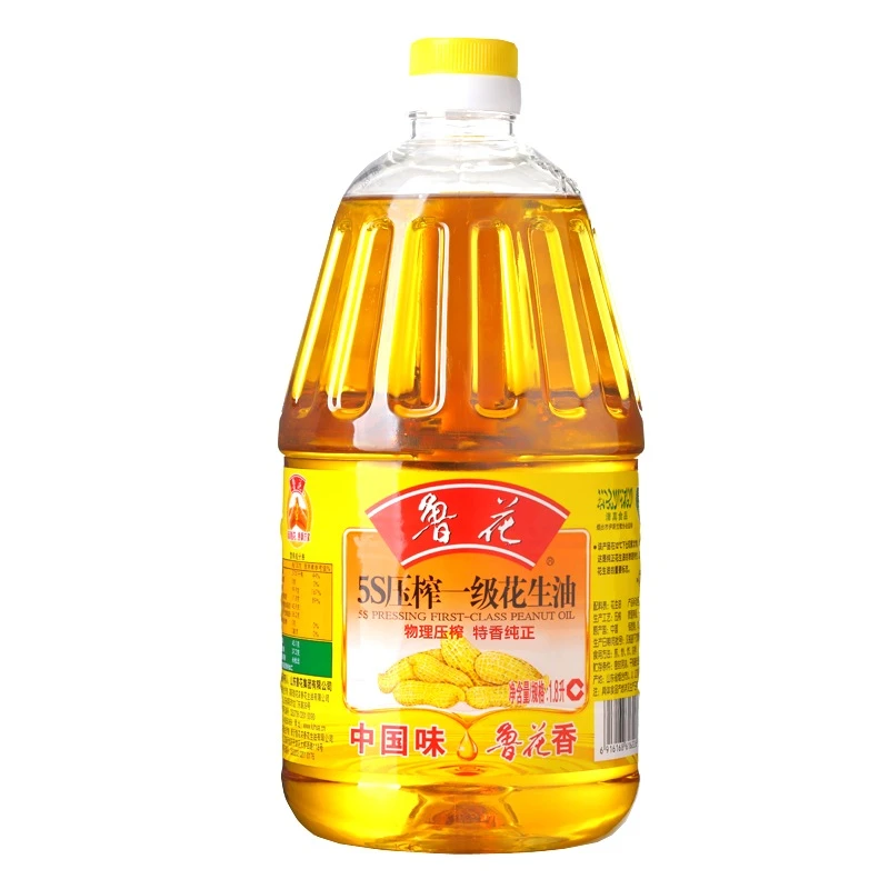 鲁花5S压榨一级花生油1.8l