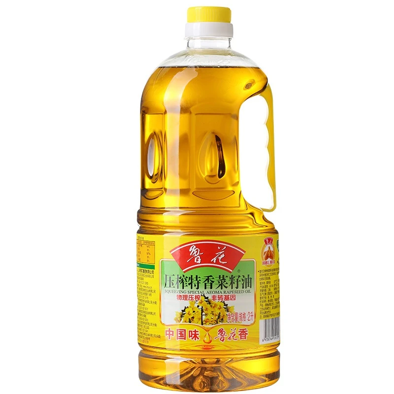 鲁花压榨特香菜籽油2L