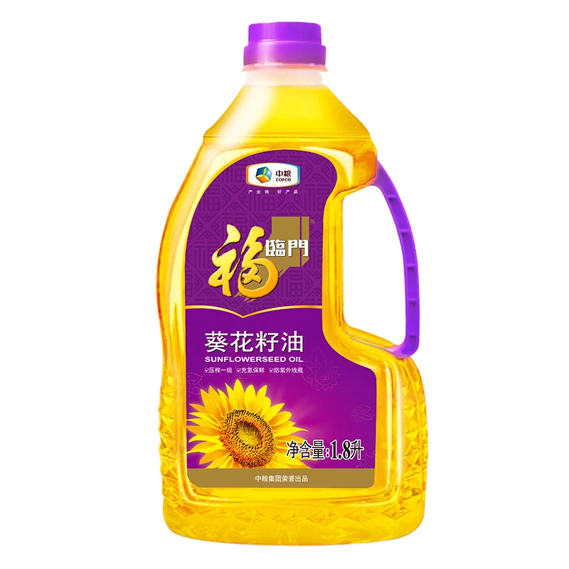 福临门压榨葵花籽油1.8L