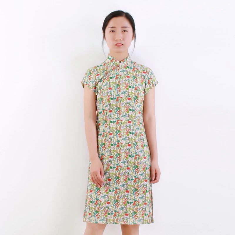 补丁生活女装FL992/191复古中式棉布夏季改良旗袍