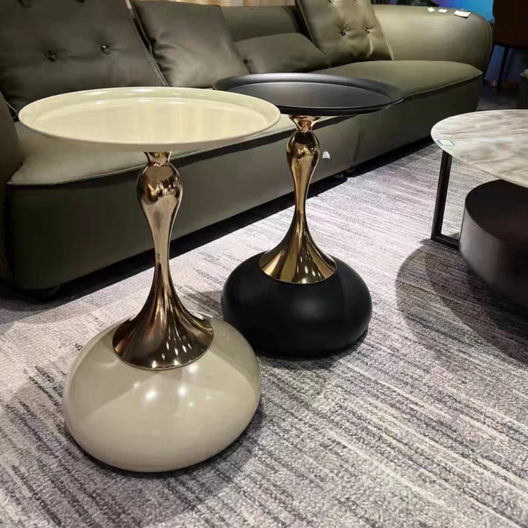 轻奢客厅沙发边几边柜高级感简约边几小茶几北欧床头柜茶几小桌子