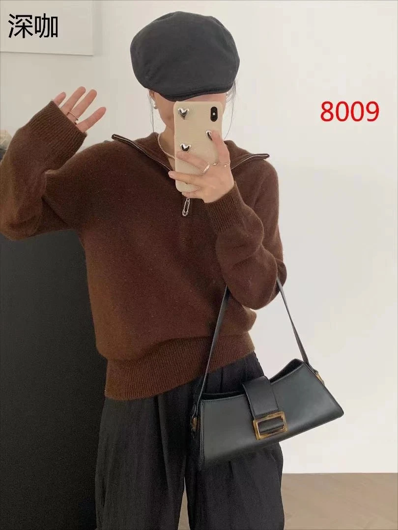 66-8009女士100分绵羊毛时尚秋冬舒适女上衣