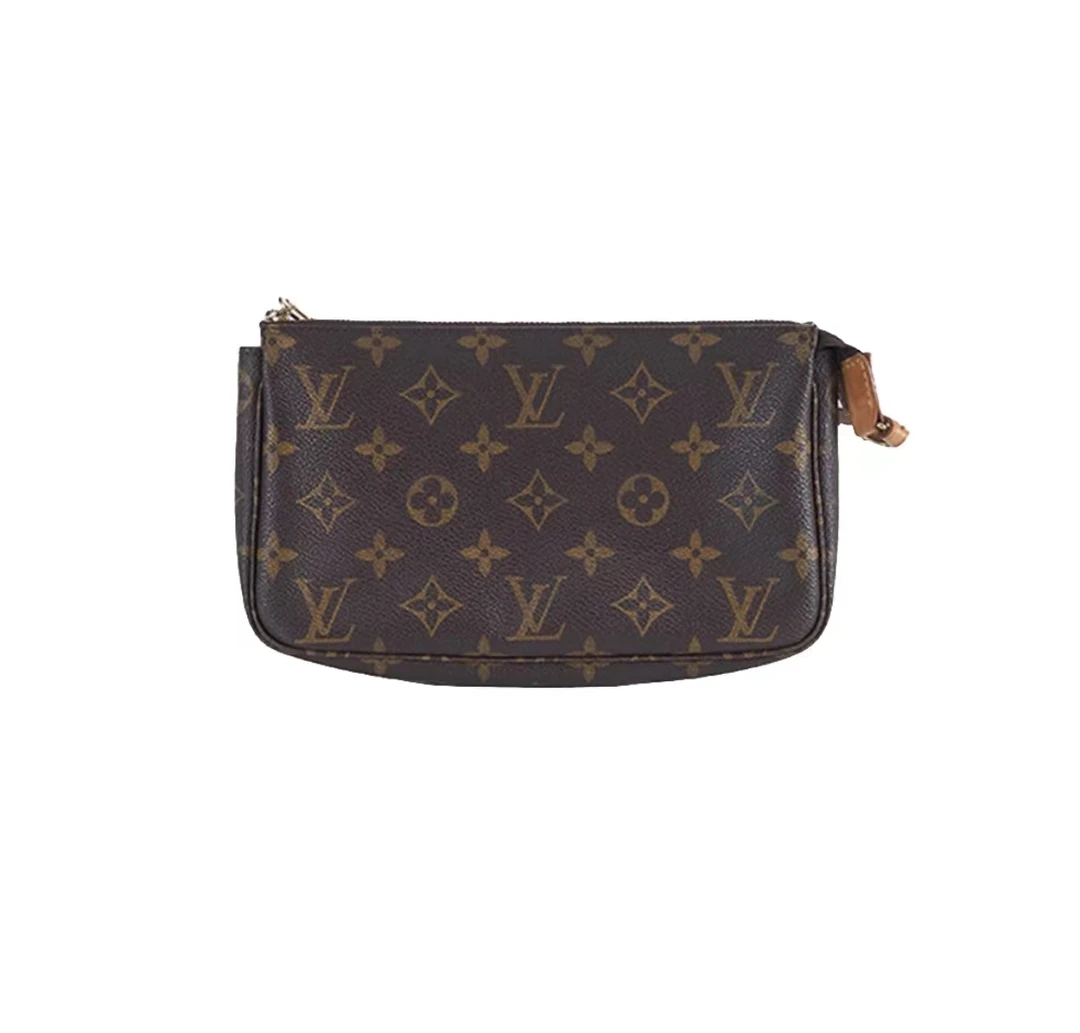 95新 LouisVuitton/路易威登 LV麻将包中古经典老花大麻将