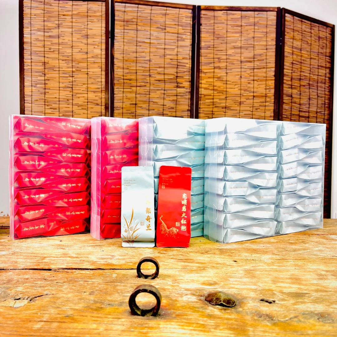 武夷岩茶【虎啸岩大红袍500g+天车架奇兰500g】pvc装