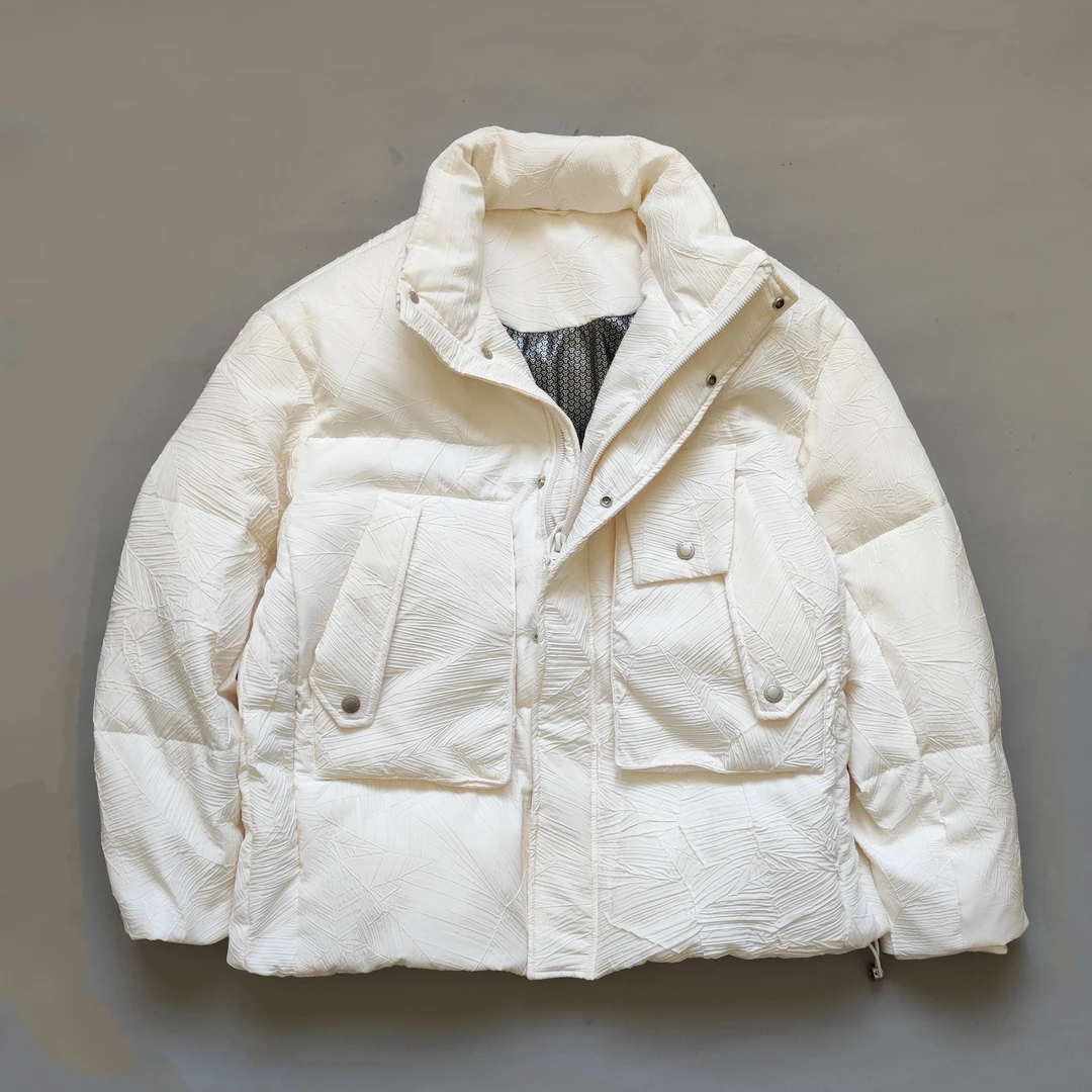 男士鹅绒羽绒服外套保暖蓬松高填绒量