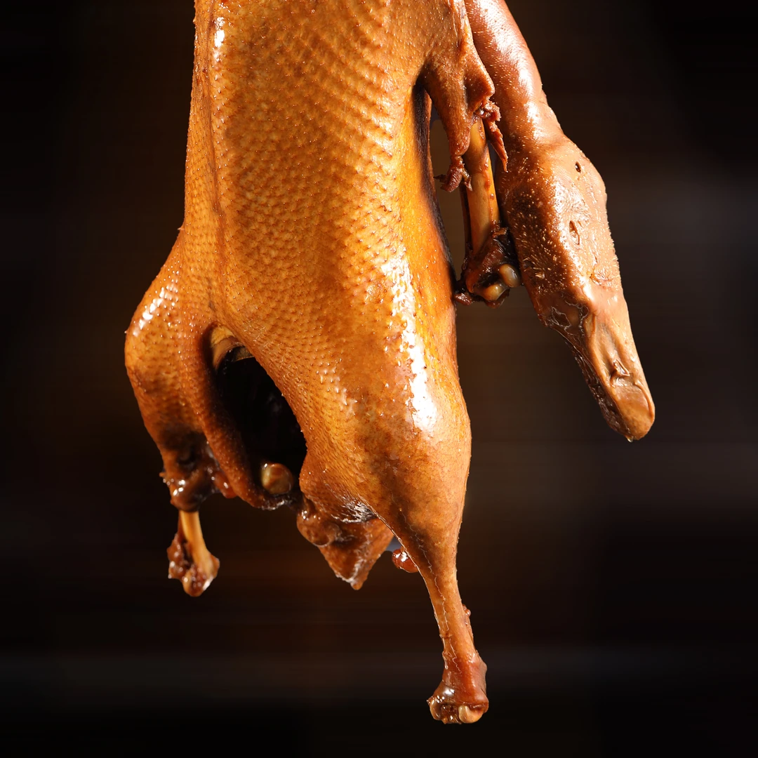 阿邓正宗潮汕卤水鹅1.5kg整只卤鹅卤味卤鹅加热即食家庭预制菜