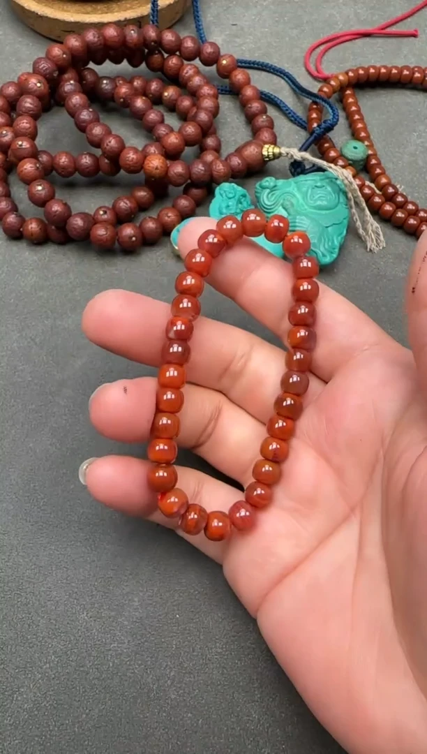 【闪购商品】南红玛瑙手串未镶嵌漂亮的南红手串
