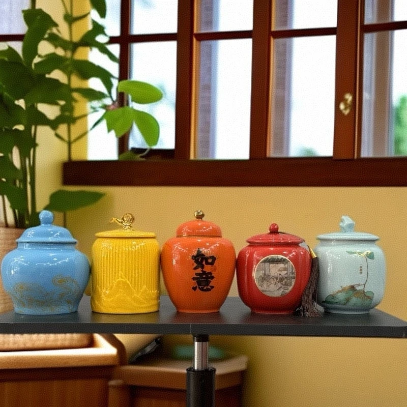 陶瓷罐装福建红茶小种100g（陶瓷罐随机发）