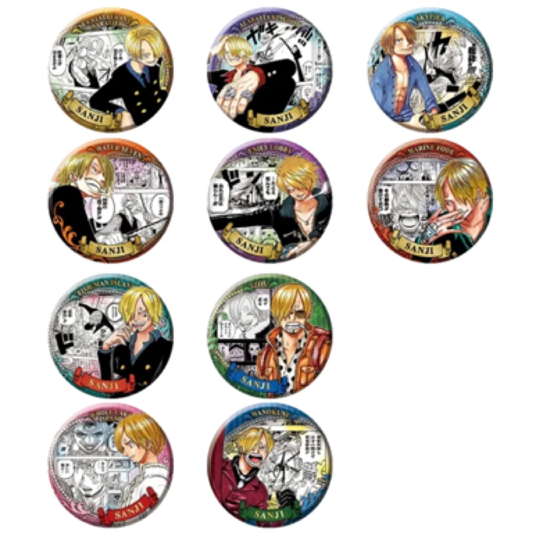 【海贼王】山治个人池第二弹吧唧盲盒 下单默认代拆