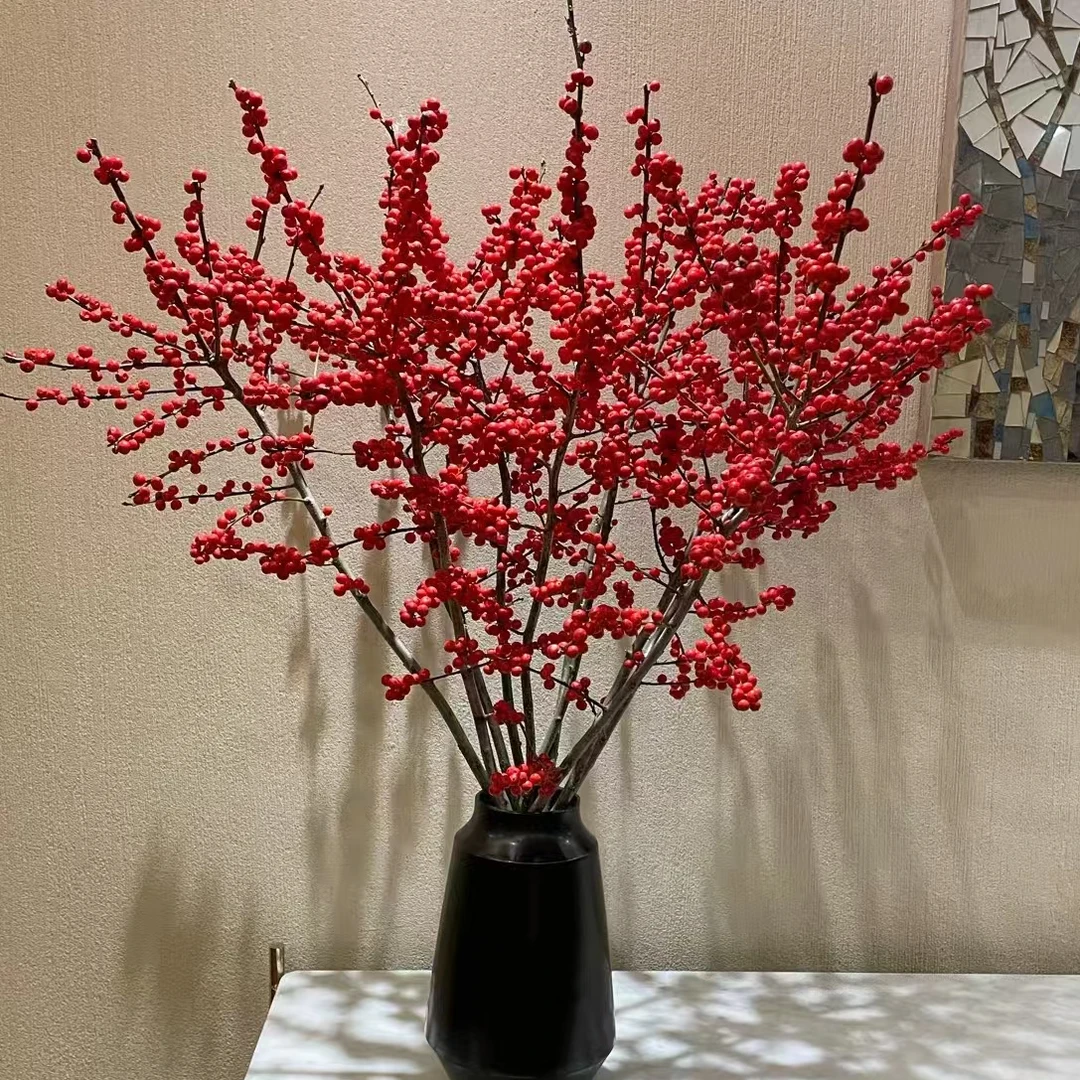 【冬青3枝】轻微掉果是正常现象，介意慎拍】 云南昆明基地直发