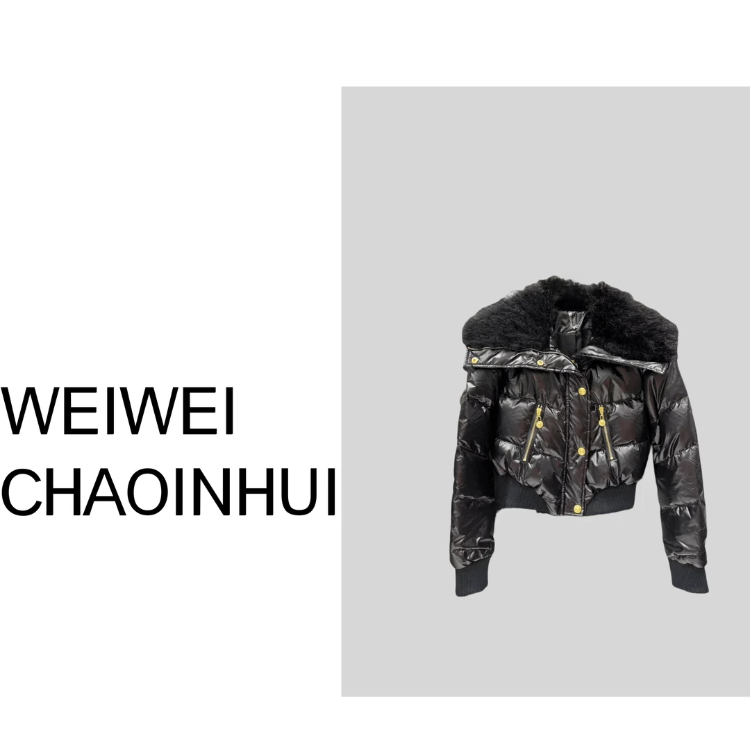 意模【薇薇高端欧货】凛冬恋歌.设计师时尚保暖鸭绒羽绒服 31161555