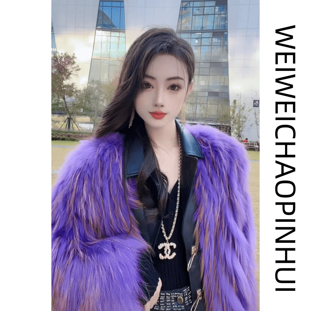 意模【薇薇高端欧货】冬时尚机车款保暖车条保暖潮牌女装- 31151606