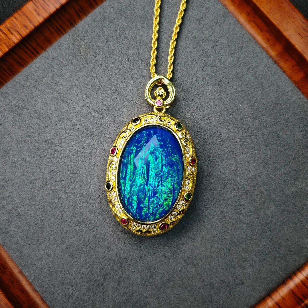 XJ岚霏甄选》吊坠DZ0009配链子