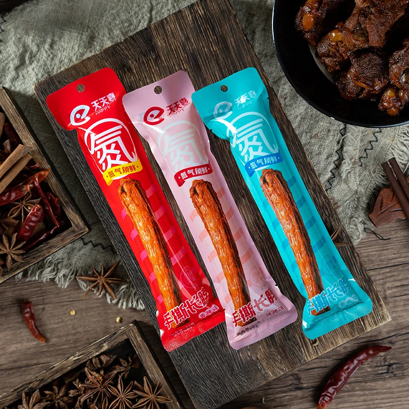 Tiantianxi/天天喜 氮气锁鲜手撕烤长脖脖网红食品休闲零食宿舍