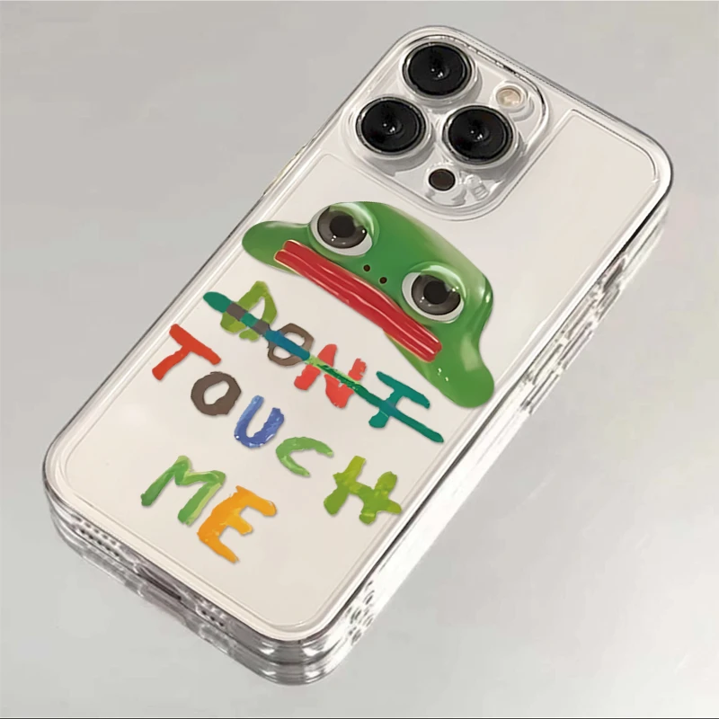 叮霖趣味青蛙iphone15/13/14苹果12手机壳华为vivo小米oppo软套