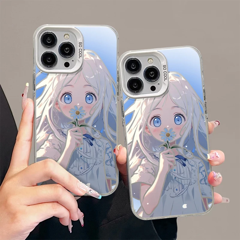 动漫未闻花名适用iphone15苹果14手机壳13华为vivo小米oppo少女12