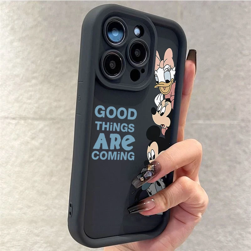 仙朵卡通米奇适用iphone15/13苹果14手机壳华为vivo小米oppo套