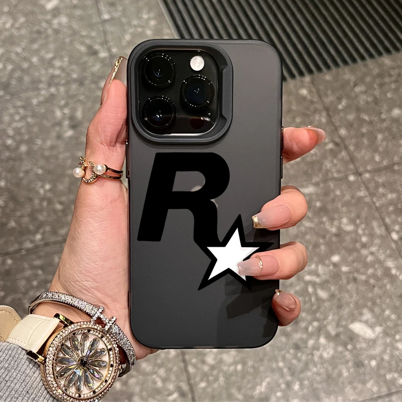 奥菲顿潮牌R星iPhone15/14promax手机壳苹果13/12磨砂11软套xs/xr