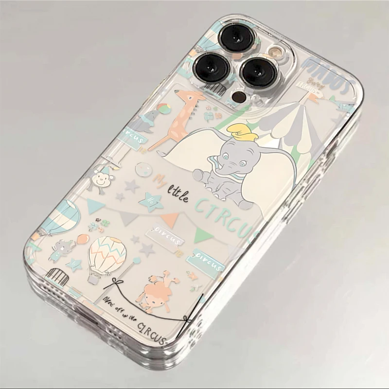 可爱呆萌小飞象适用iphone15/13/14苹果12手机壳华为vivo小米oppo
