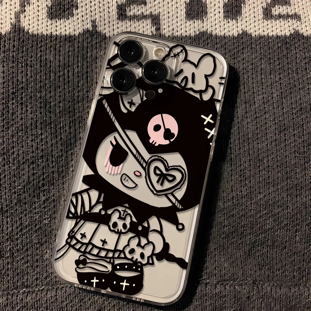 奥菲顿暗黑库洛米iPhone15/14promax手机壳苹果13/12/11套xr/xs潮