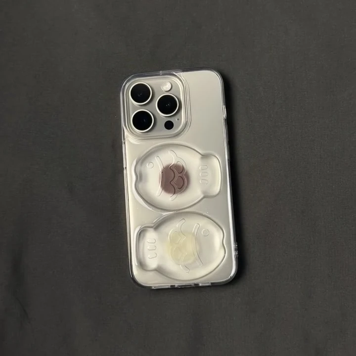GGBond立体鲷鱼烧适用iPhone16/15promax滴胶14pro苹果手机壳13套