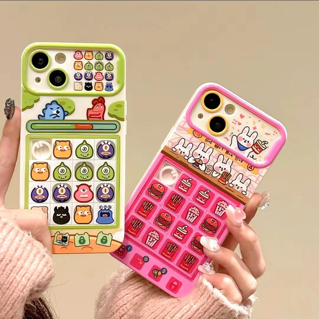 奥菲顿怪兽消消乐适用iPhone15pro拼团手机壳14promax苹果13/12套