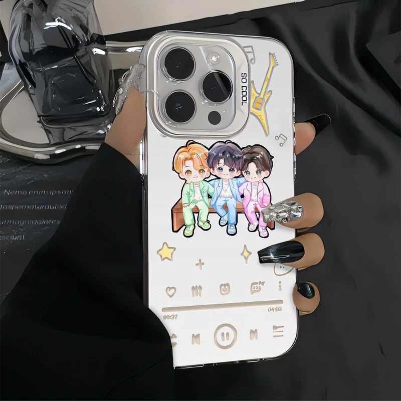 JIANGZI时尚Q版三小只适用iphone15苹果13手机壳华为vivo小米oppo