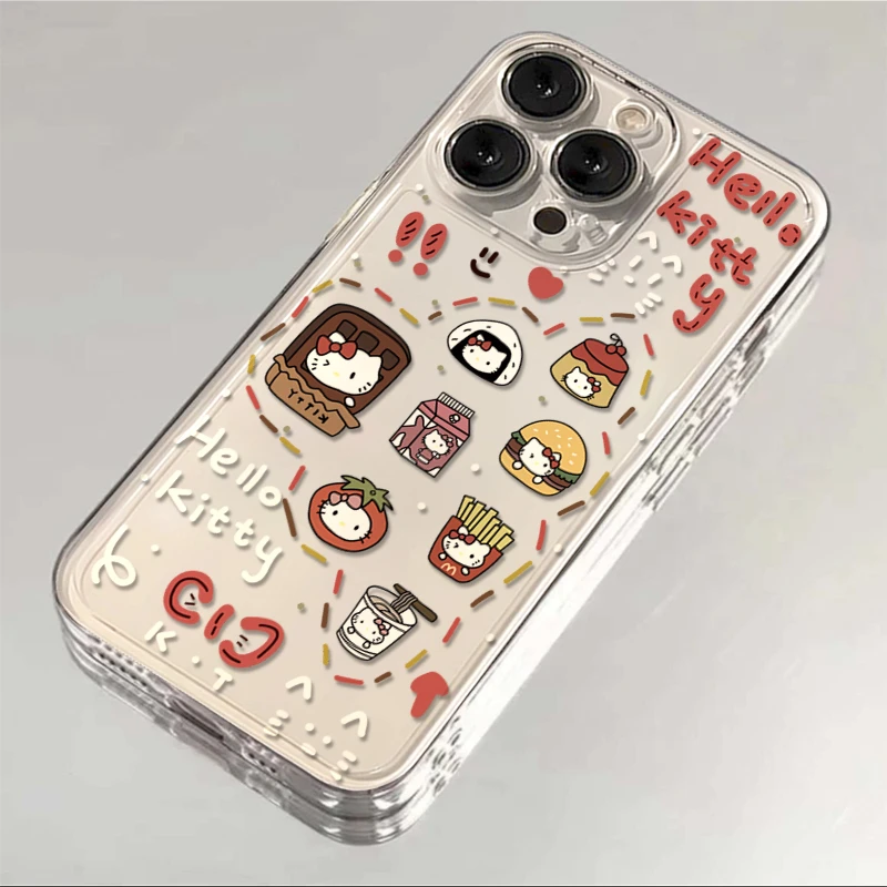 趣味凯蒂食物合集苹果华为vivo小米oppo手机壳iphone15/13/14套