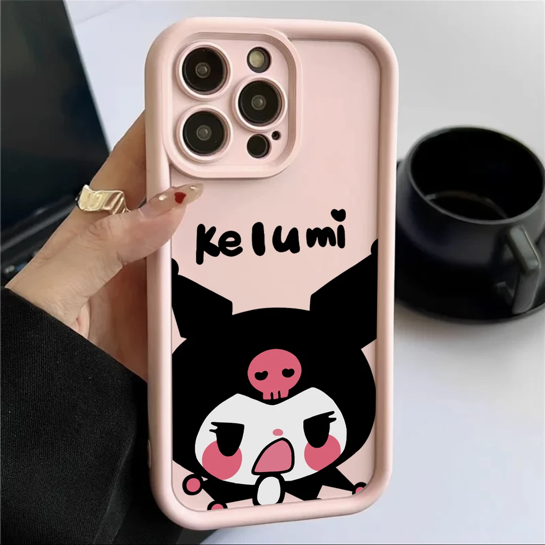 甜酷ins少女可爱库洛米iPhone15/14promax手机壳苹果13/12软套11