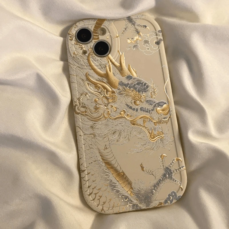 Lucky祥云金龙适用iphone15/13/14苹果手机壳华为vivo小米oppo套