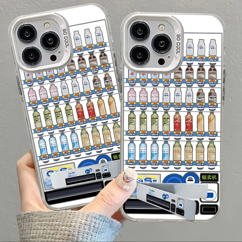 Lucky饮料贩卖机适用iphone15/14手机壳苹果13华为vivo小米oppo套