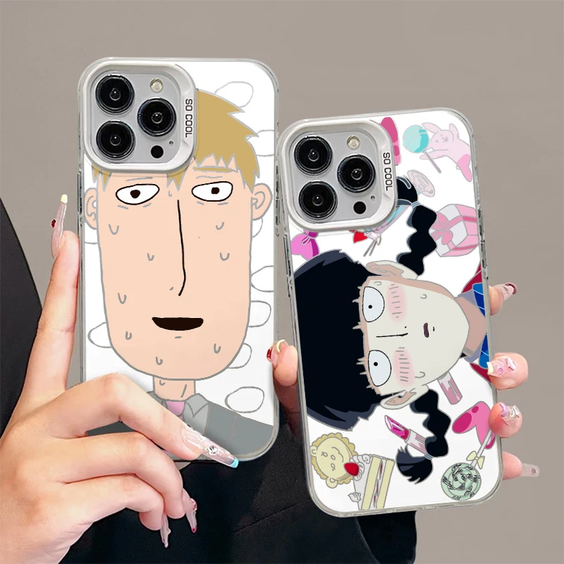 奥菲顿影山茂夫灵幻适用iphone15苹果14手机壳13华为vivo小米oppo