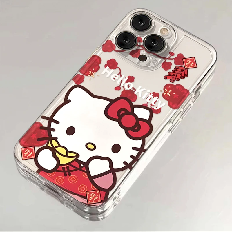 仙朵新春元宝凯蒂适用iphone15苹果14手机壳13华为vivo小米oppo