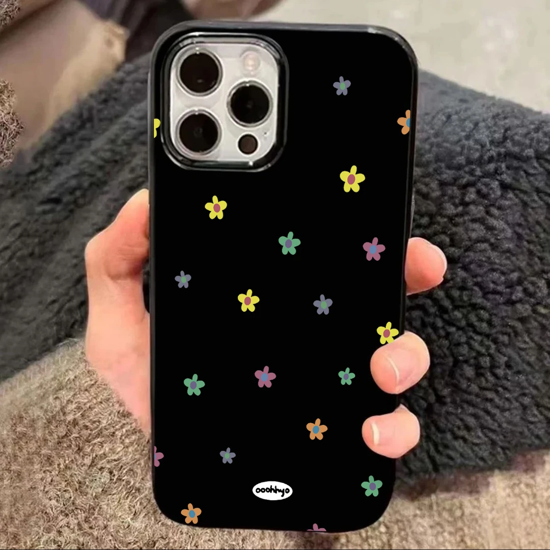 ins满屏彩色小碎花适用iPhone15/14promax手机壳11苹果13/12套xr