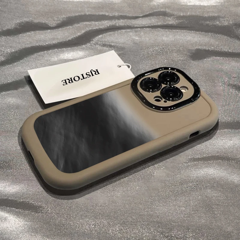 SMBLCE高级水墨黑适用iPhone15/14promax手机壳xr苹果13/12/11套