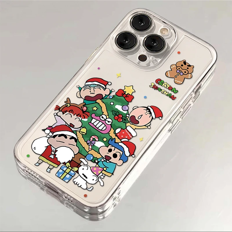 SMBLCE圣诞树小新适用iphone15/13苹果14手机壳华为viv小米oppo套