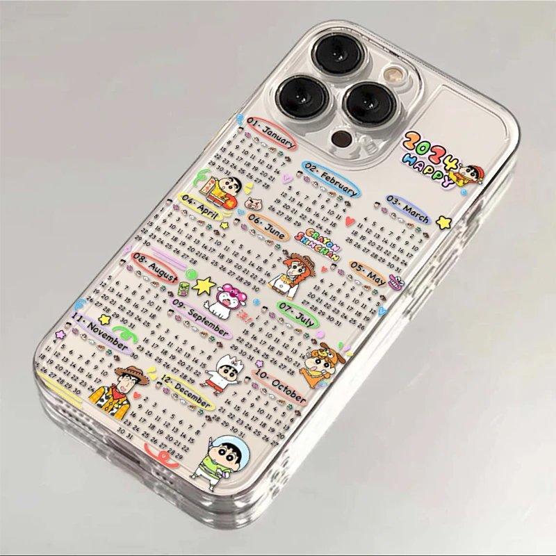 2024年小新日历适用iphone15/13苹果14手机壳华为vivo小米oppo套