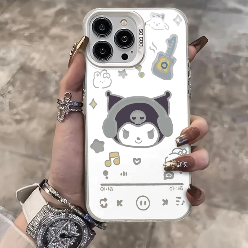 仙朵耳机库洛米适用iphone15/13苹果14手机壳华为vivo小米oppo