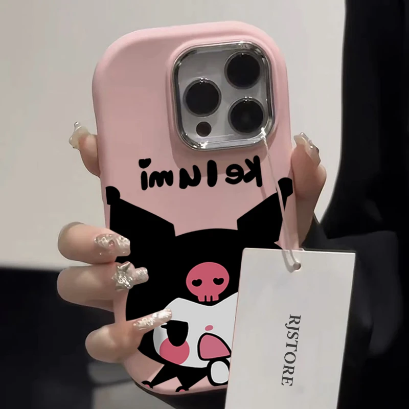 ins可爱库洛米适用iPhone15/14promax手机壳苹果13女12/11软套xr