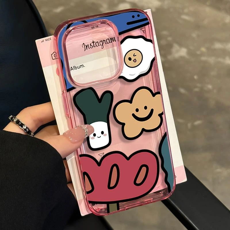 奥菲顿简约小花适用iphone15/14promax苹果手机壳13/12软胶保护套