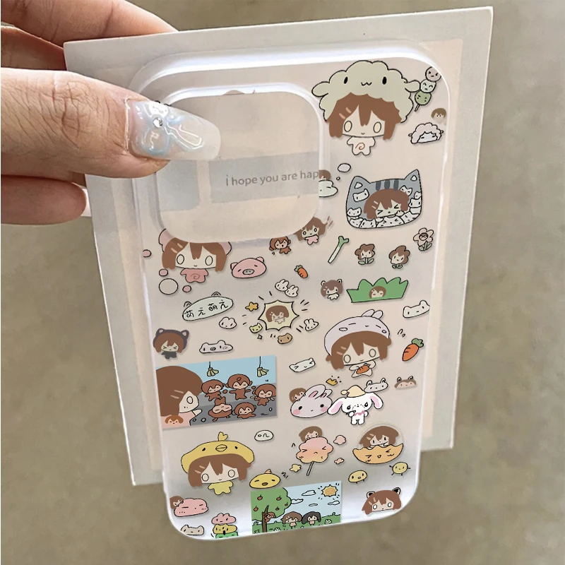 奥菲顿可爱轻音少女适用iPhone16/15promax手机壳13苹果14/12软套