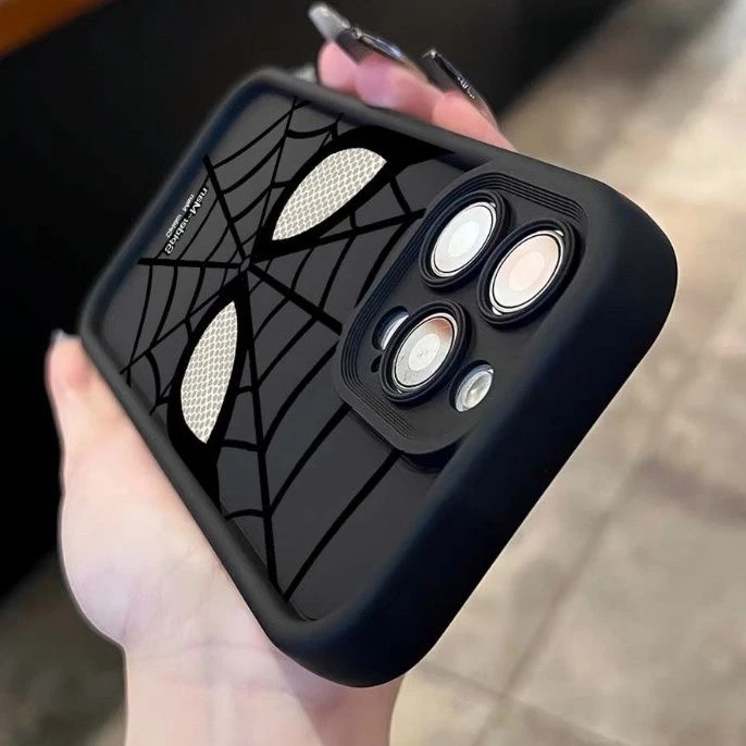 ins潮牌蜘蛛侠iPhone14promax手机壳苹果13/12高级11防摔xr软xs套