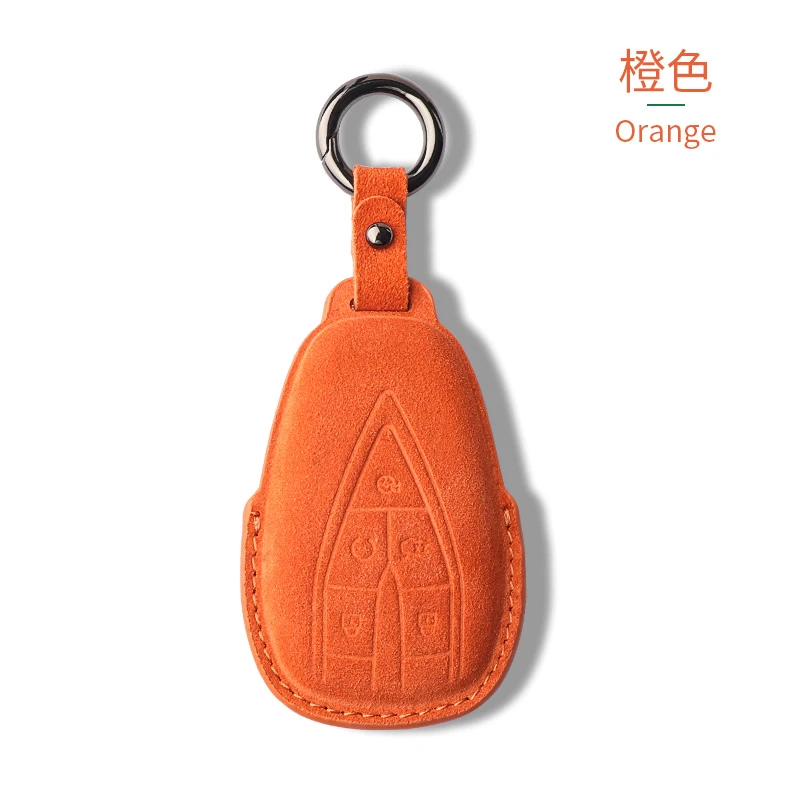 长安汽车钥匙套cs75plus55plus翻毛皮包逸动cs35壳x5欧尚x7unit扣