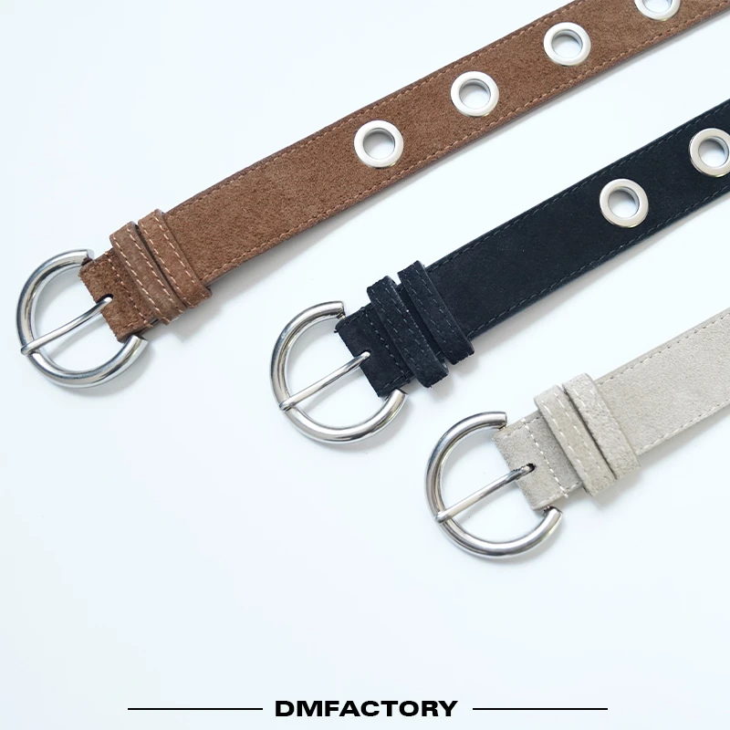 呆毛DM.FACTORY 【12.12上新】冬季新款小众设计感百搭腰带DMJ3329