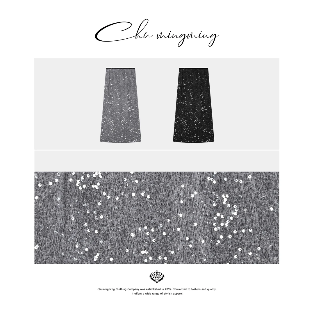 【CHU/2024SSNEW】原创设计《爆闪》亮片半裙XY47