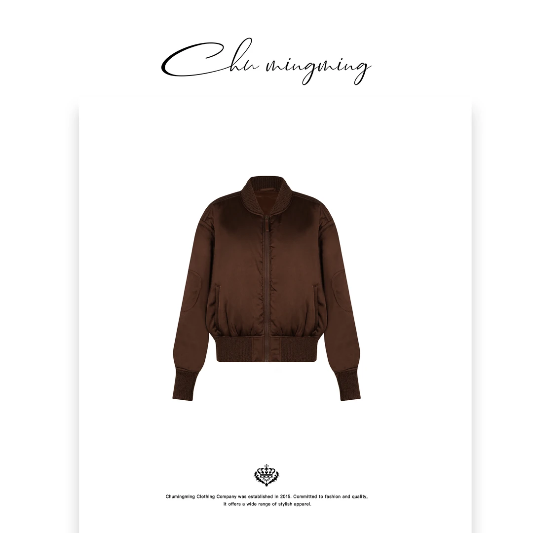 【CHUMINGMING】《温莎》立领飞行夹克外套NH13