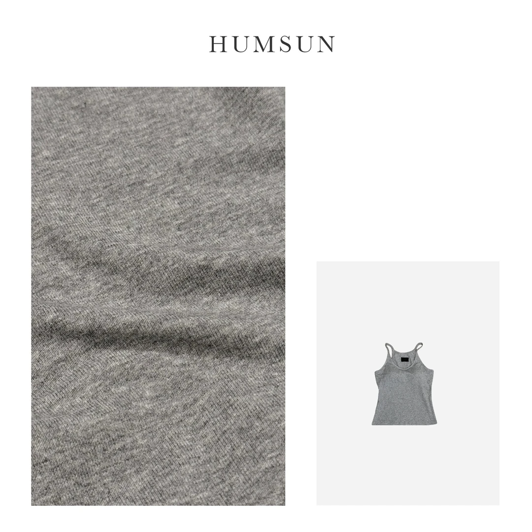 HUMSUN/禾木笙 高品質云柔高弹 | 自带Bra一体式吊带背心 24A471